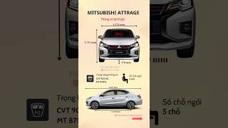 MITSUBISHI ATTRAGE 5 CHỖ