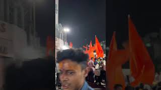 Full crowd at Shree Ram Navami Shobha Yatra 2024 Hyderabad #ramnavami #trending #viral #2024 #dj