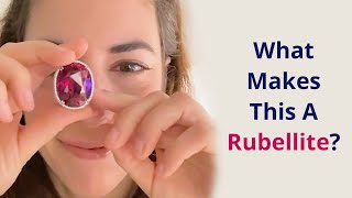 What Makes A Pink Tourmaline A Rubellite?