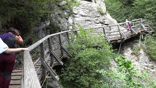 Die Groppensteinschlucht in Obervellach