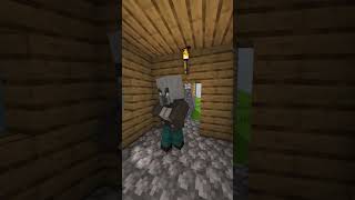 Mr Squidward Open The Door ( Minecraft ) #minecraft #shorts