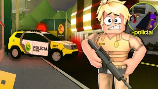 virei POLICIAL e PATRULHEI no ROBLOX RP! 🤩🚓