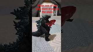 Godzilla Scares A Kid #funny #godzillaxkongthenewempire #parasaurolophus #dinosaur #godzilla