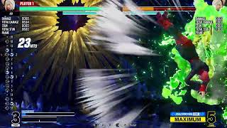 KoF XV - Ash 3 bar optimized ToD punish