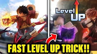 How to Level Up FAST in Anime Fighting Simulator!!