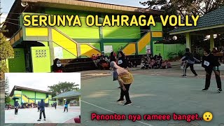 Seru sekali ! Volly Putri