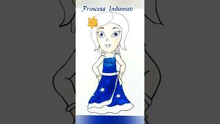 #princess #indumati #chhotabheem #coloring #art #drawing #howtodraw