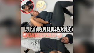 LIFT AND CARRY CHALLENGE COUPLES EDITION ‼️ *DANGEROUS*