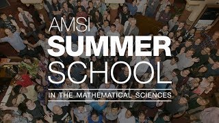 AMSI Summer School promotional video