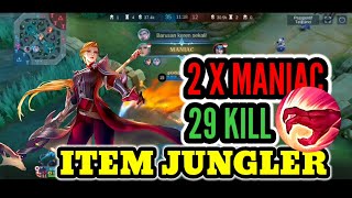 SILVANNA ITEM JUNGLER PANEN KILL..!! || MLBB