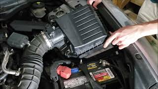 2010 Honda Accord 2.4L Air Filter Replacement