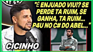 CICINHO EXPLANA O ABEL FERREIRA AO VIVO NO FLOW SPORT CLUB | Cortes FC | PALMEIRAS | SPFC | FLAMENGO