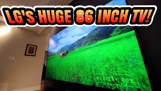 Big 86" LG Nanocell TV Review.  Ready for PS5/ Xbox Series X! #BigTV #86inch #LGNanoCell