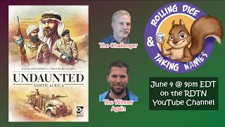 Live - Undaunted: North Africa - w/ designer,  David Thompson