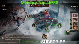 Memory Trip 45/80 doomsday last survivors 1 to 80 coming in chanel and Z-Virus Advance all mode