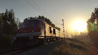 Smart city srinagar train service Fastest train 150kmph /Kashmir train video