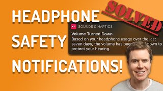 How To Turn Off Headphone Safety Notifications? 🎧 SOLVED!