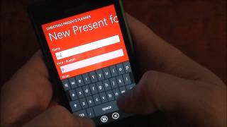 Xmas Presents app for WP7