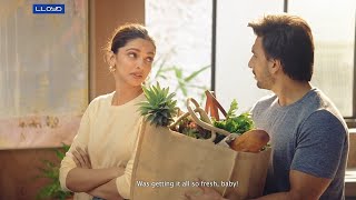 Deepika Padukone and Ranveer Singh Llyod AC Ad