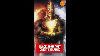 Superman cameo in Black Adam | Man of Steel 2 | Black Adam Post Credit Scene Explained | #dc #shorts