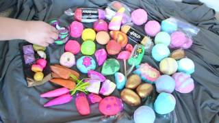 LUSH Bath Bomb & Bubble Bar Collection!