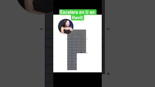 Escaleras en U en #revit #arquitectura #architecture