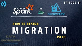 #11 | Apache Spark To Snowpark Migration Guide