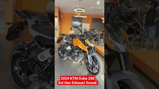 2024 KTM Duke 250 3rd Gen Exhaust Sound #ktmduke250 #shorts