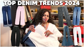 Top Denim Trends 2024 | Spring Summer Denim Trends 2024 | Wearable Jean Styles