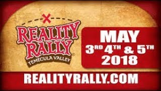 Reality Rally 2018 Race Competition. Opening Interviews