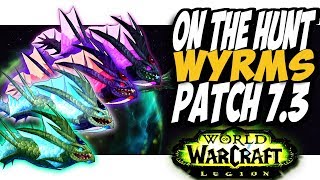 WYRMS!! Common to Rare hunter pets On The Hunt WoW Legion patch 7.3