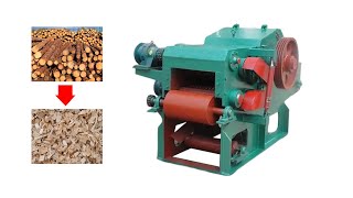 Special equipment for the production of wood chips in chipboard plants wood chipper