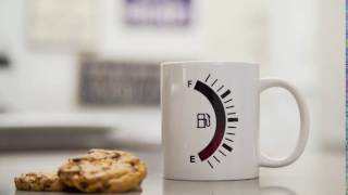 Tasse avec Indicateur de Température / Mug with temperature gauge