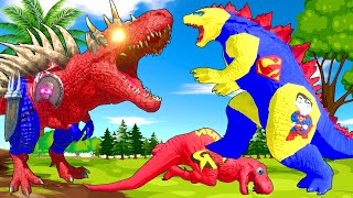 Evolution Of SPIDERMAN vs Godzilla Dinosaurs Fighting in Animal Revolt Battle Simulator