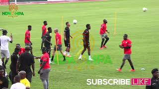 AFCON 2023Q: Black Stars Final Training Session Ahead Of Angola Clash At The Baba Yara Stadium