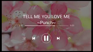 [1 hour ] TELL ME YOU LOVE ME - PUNCH | THE LAW CAFE OST