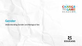 Gender vs biological sex explanation (Portuguese subtitles)