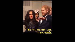 Prince  Willam and prince Herry, and  Kate Middleton, Meghan Markle.