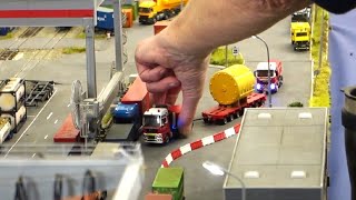 RC Extreme 1/87 Scale mit Trucks, Schwertransporter und Rettungswagen | Intermodellbau Dortmund 2024