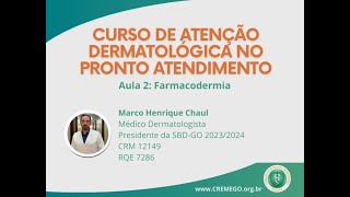 2ª Aula do Curso de Dermatologia do CREMEGO