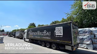 LKW Verladen - Bertsch Holzbau