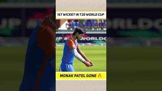 1st Wicket In T20 World Cup 🔥🏆#t20worldcup2024 #cricket24 #d1 #tamilgamer #tamilgamer