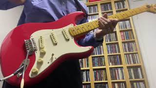 Squier Classic Vibe 50’s Fiesta Red Stratocaster Fender Strat Clean Demo