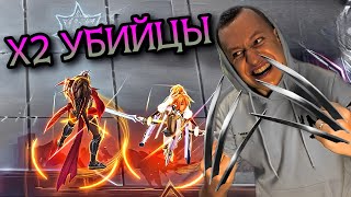 52К УРОНА!!! Хаябуся И Фанни  БЕССМЕРТНЫЕ!!! Магические Шахматы/Мобайл Легенд