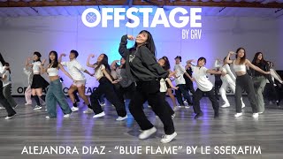 Alejandra Diaz K-pop cover to “Blue Flame” by LE SSERAFIM at Offstage Dance Studio