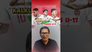 Timnas Indonesia lolos langsung ke putaran final Piala Asia U-17 bola mengalahkan Australia.#