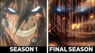 ALL Characters Changes in Attack on Titan 2022