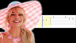 Aqua - Barbie Girl (Easy Guitar Tabs Tutorial)