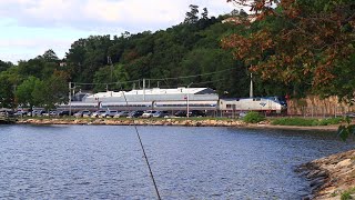 Amtrak & Metro-North RR Trains @ Ossining | Hudson Line (8/24/19)