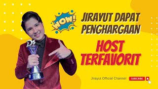 JIRAYUT DAPAT PENGHARGAAN HOST TERFAVORIT OMG 😱